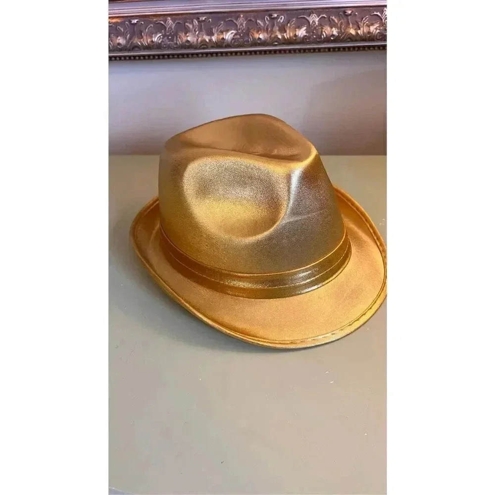 Golden Fedora Hat Novelty Party St. Patricks Amscan Adult Costume